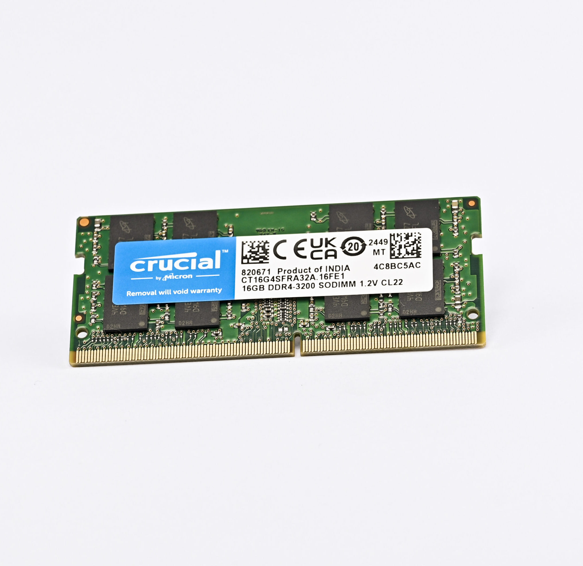 16GB DDR4 3200MHz NOTEBOOK SODIMM